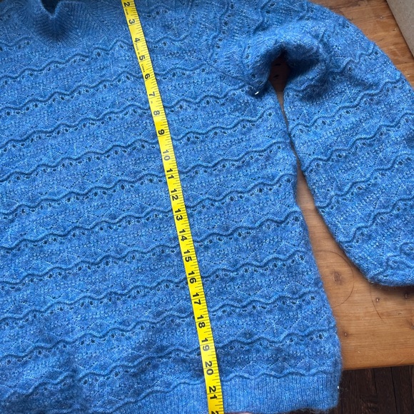 Sezane blue sweater size xs - Picture 6 of 7